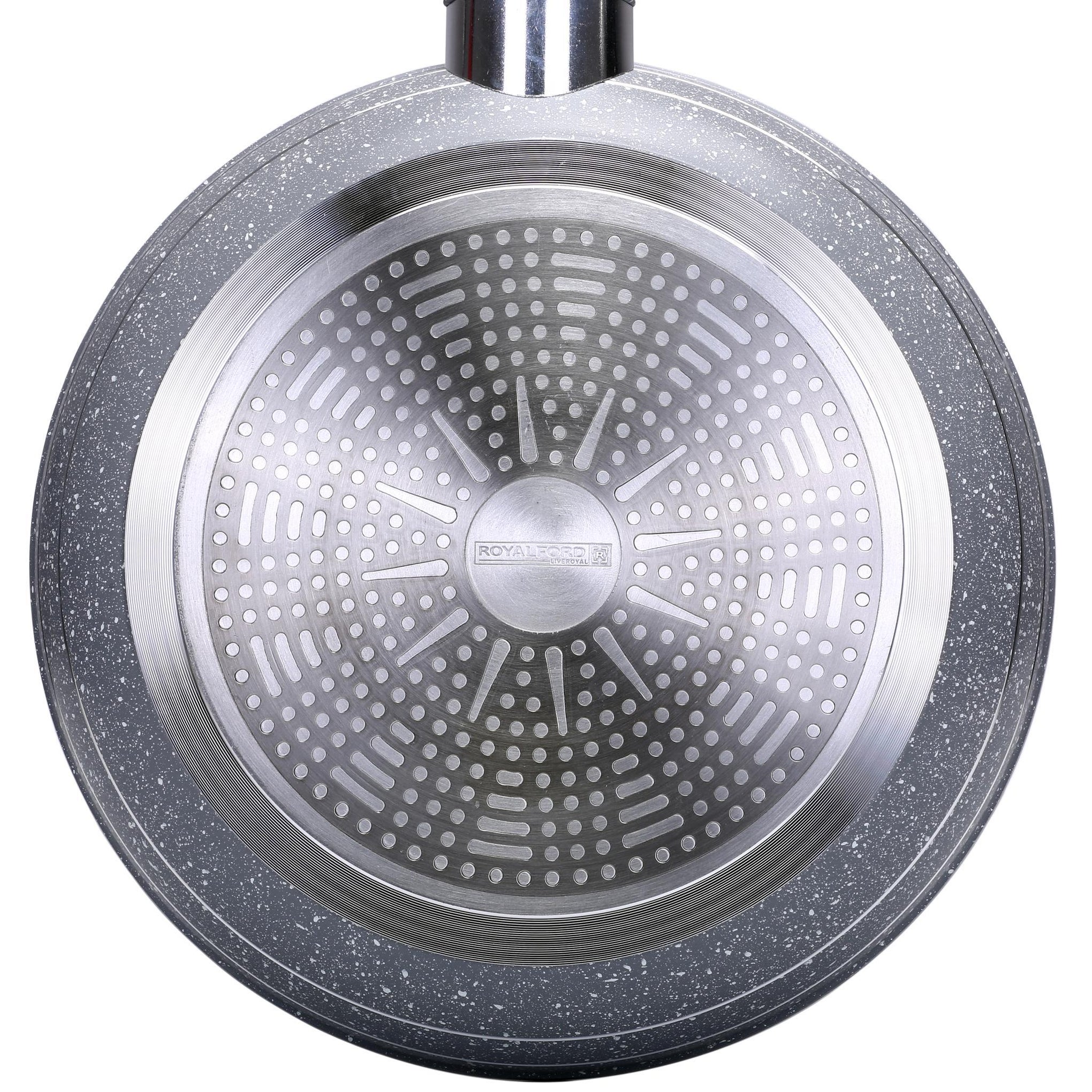 Smart Granite Series Fry Pan 28Cm Forged Aluminium Durable Granite Coating 28X5.2Cm Multicolor Multicolor 28 x 5.5 cmcm