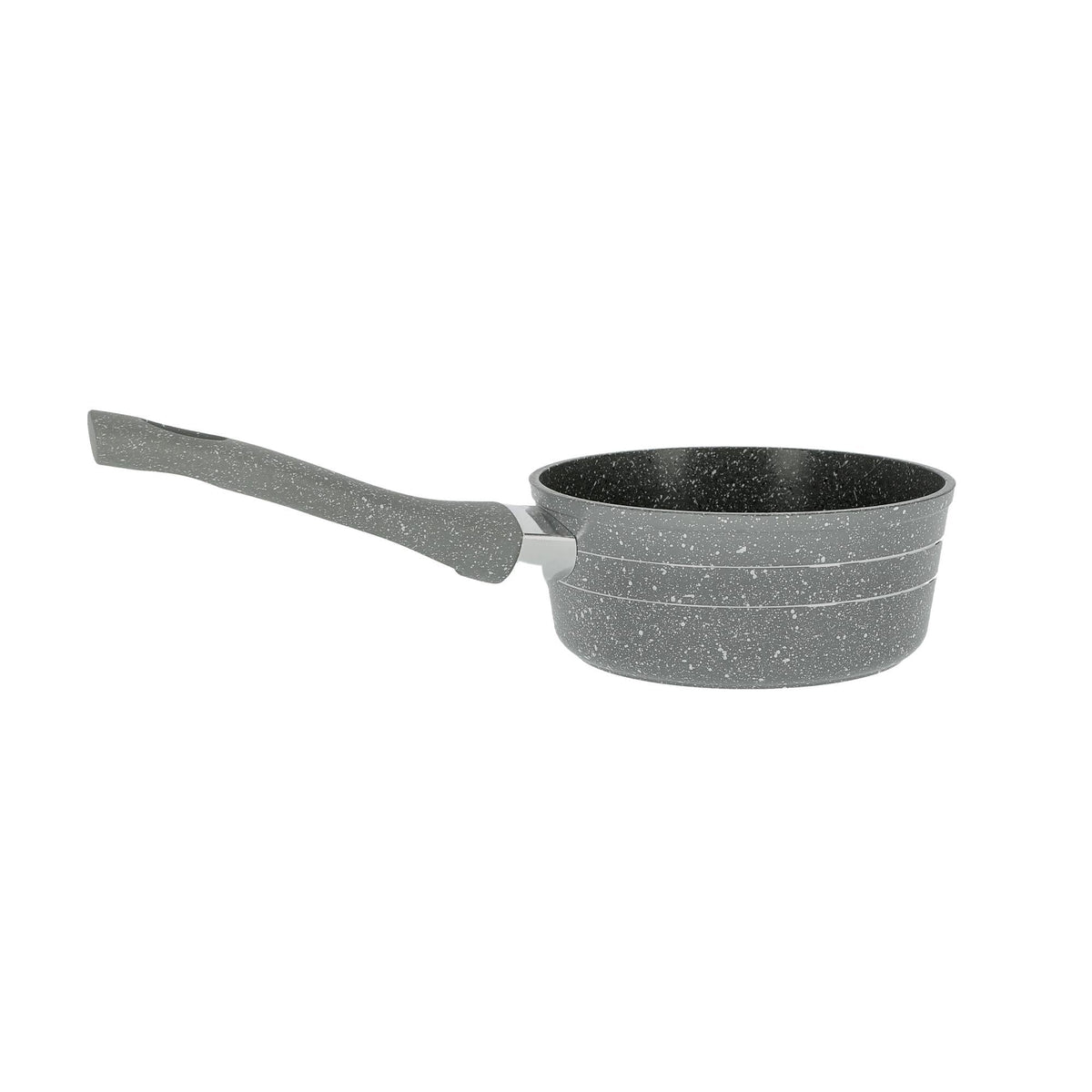 Royalford Smart Saucepan 16cm with Marble Non-Stick Coating - Forged Aluminium Saucepan, 3.8mm Induction Base, Soft-Touch Handle, Suitable for Gas, Induction & Ceramic Hobs | RF9473