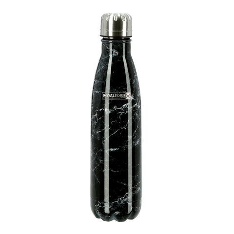 Stainless Steel Vacuum Bottle 500Ml 17Oz 304 Ss Inner Pot Hot Cool Black/White/Silver 500ml