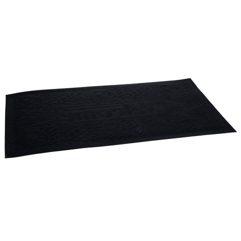 Rectangle Door Mat Red/Black
