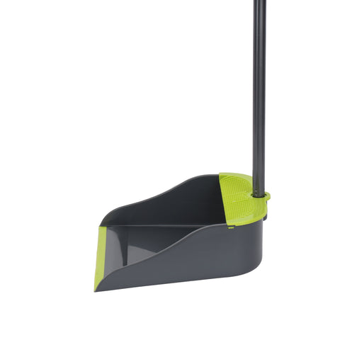 Royalford CleaningBroomwithDustPanGreen+Grey