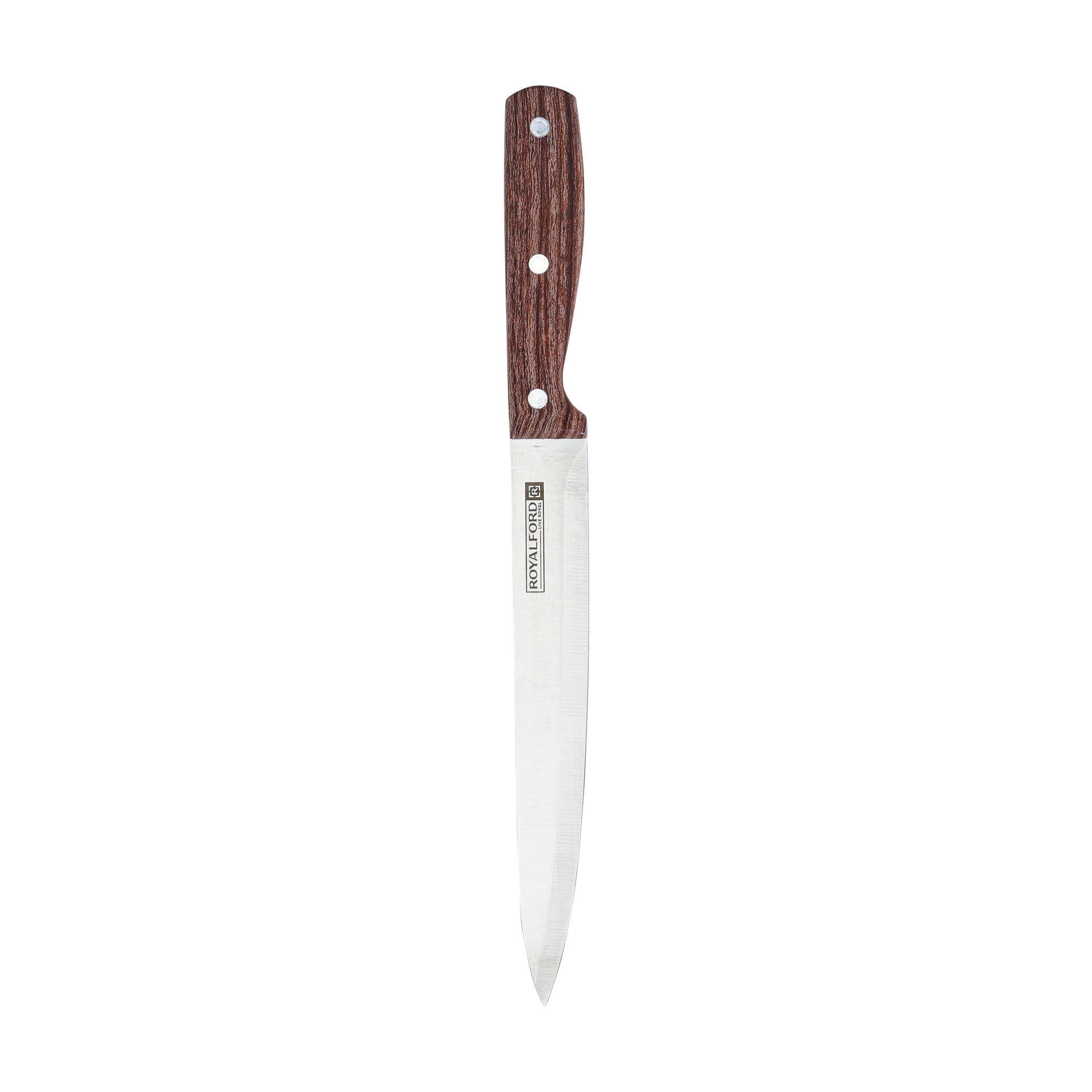 Slicer Knife Silver/Brown 8inch