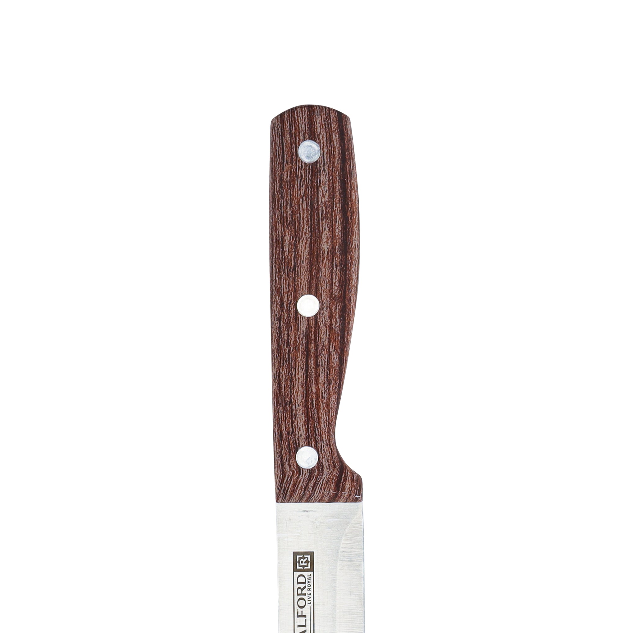 Slicer Knife Silver/Brown 8inch