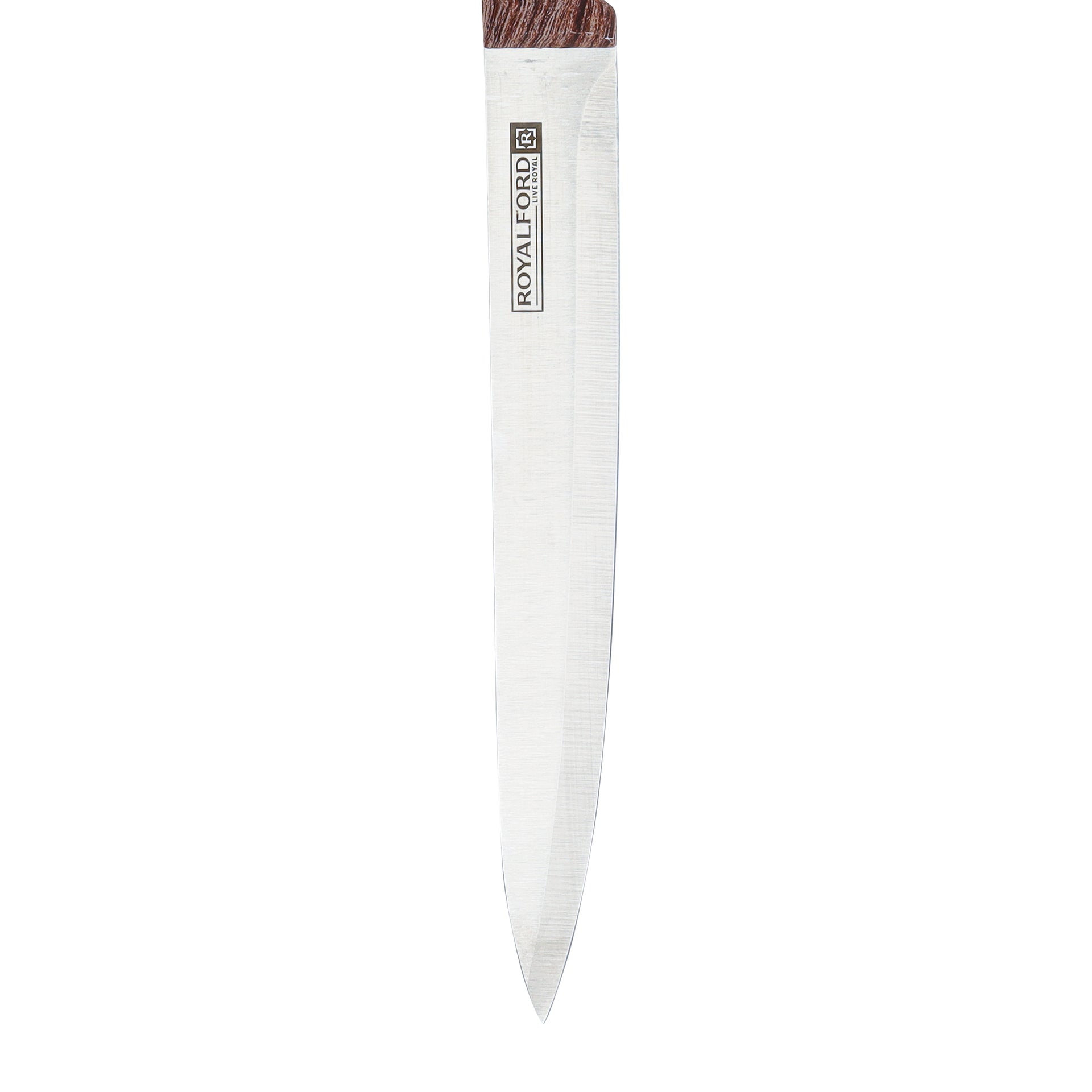 Slicer Knife Silver/Brown 8inch