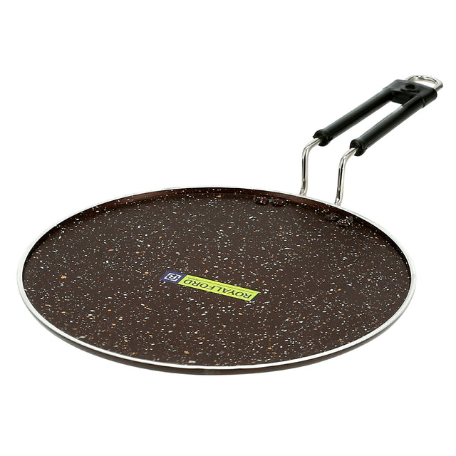 30Cm Smart Non-Stick Dosa Tawa Granite Coated Aluminium 4 Layer, 4Mm Thickness Premium Quality Soft Touch Handles Extra-Flat Base Quick And Even Heat Distribution Made In India Multi Color Assorted
