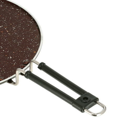 30Cm Smart Non-Stick Dosa Tawa Granite Coated Aluminium 4 Layer, 4Mm Thickness Premium Quality Soft Touch Handles Extra-Flat Base Quick And Even Heat Distribution Made In India Multi Color Assorted