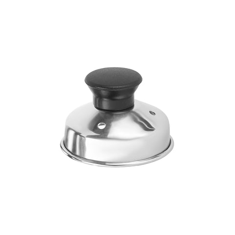 Stainless Steel Puttu Maker With Pot And Handle Multicolor Silver 127x234x347mm