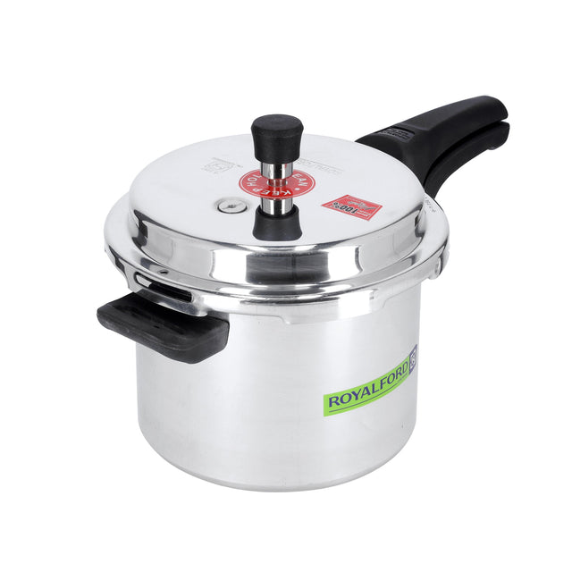 5L Aluminum Pressure Cooker Induction Compaitable Uniform Heating Convenient to Use Multicolor