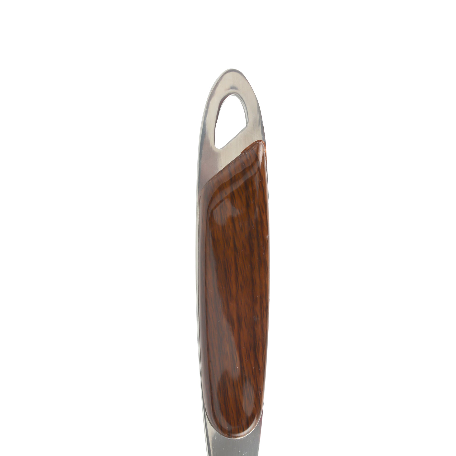 Stainless Steel Rice Spoon Wooden Finish