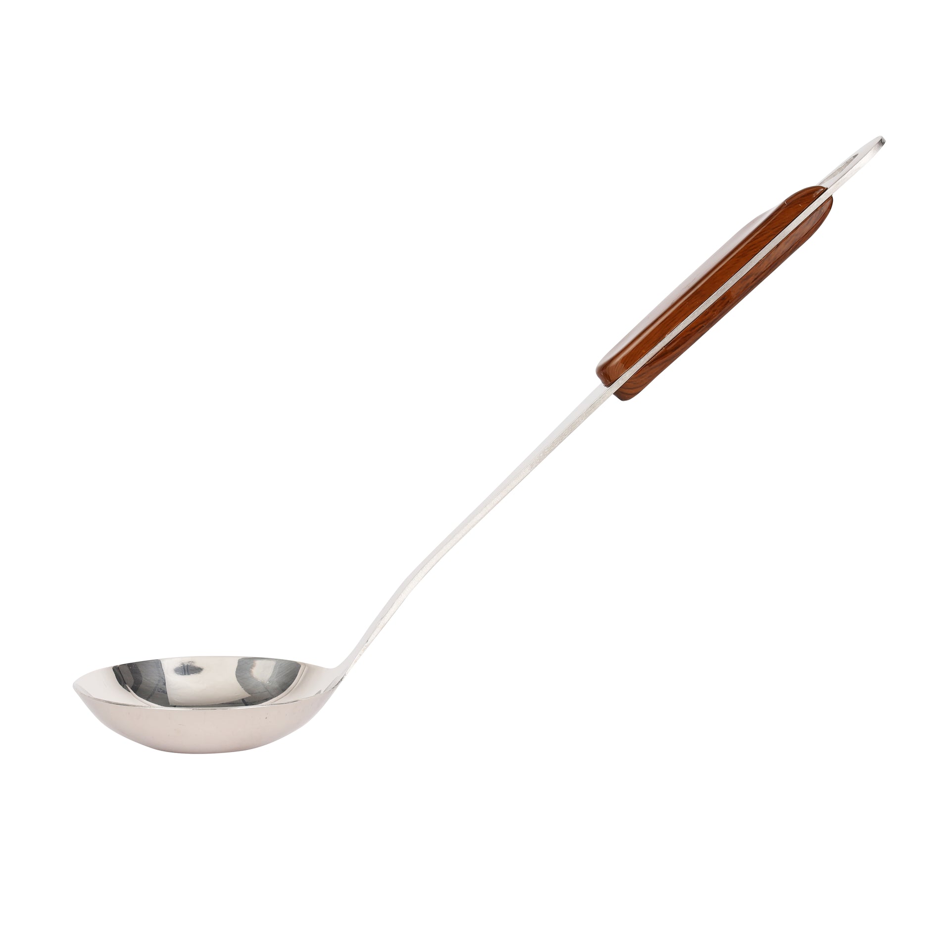 Stainless Steel Soup Ladle Dishwasher Safe Marks & Stains Resistant Silver 33x9.3cm