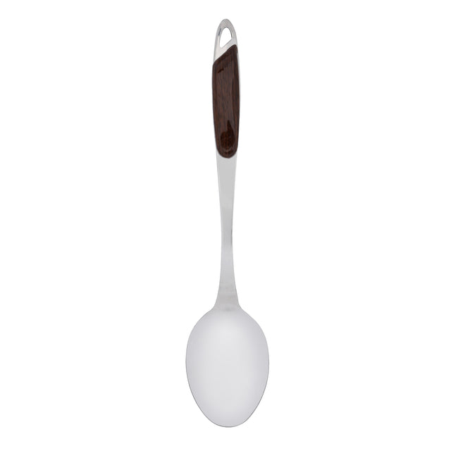 Stainless Steel Serving Spoon Silver/Brown