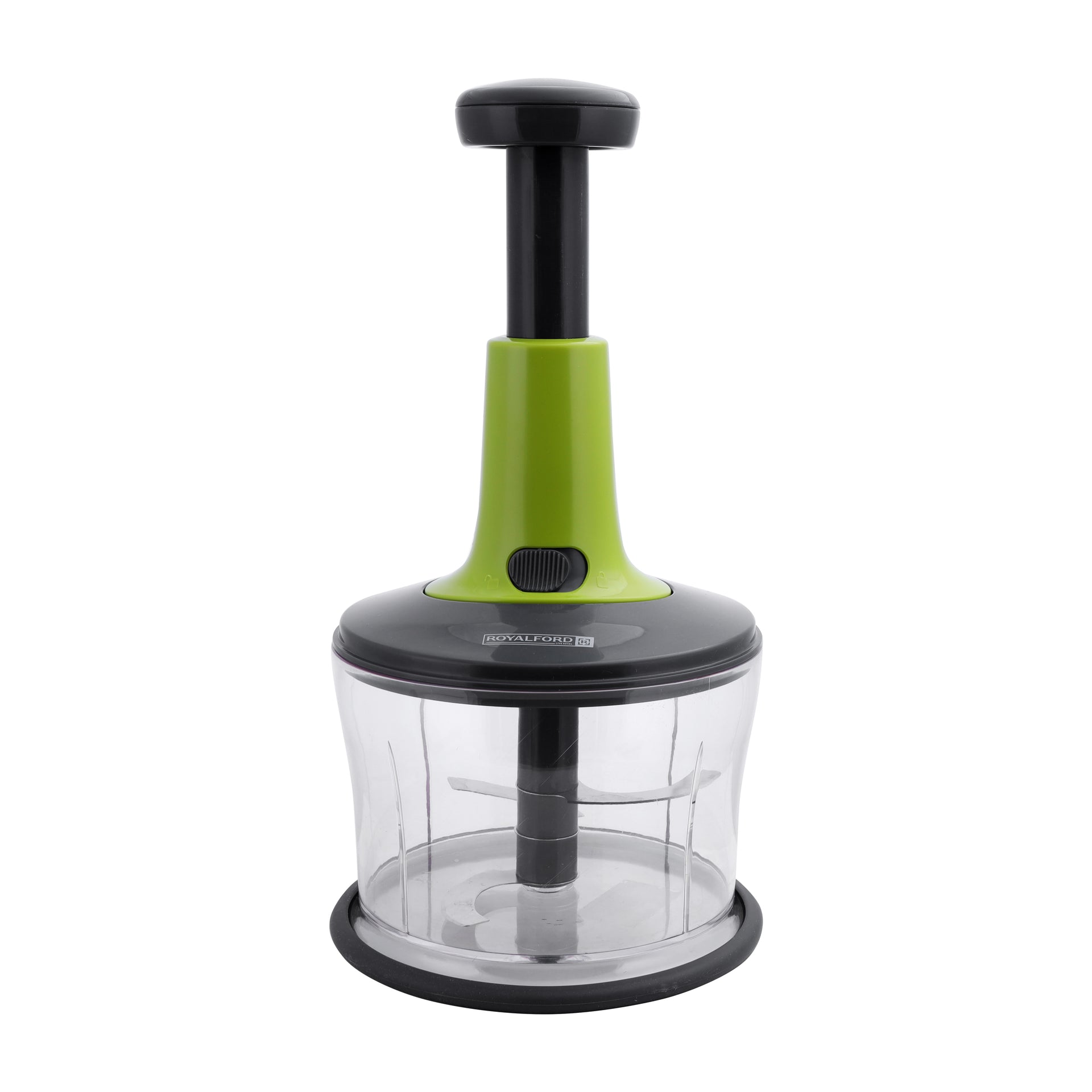 Express Push Chopper Multi-Purpose 1200Ml Multicolor 15X15X29Cm Dishwasher Safe