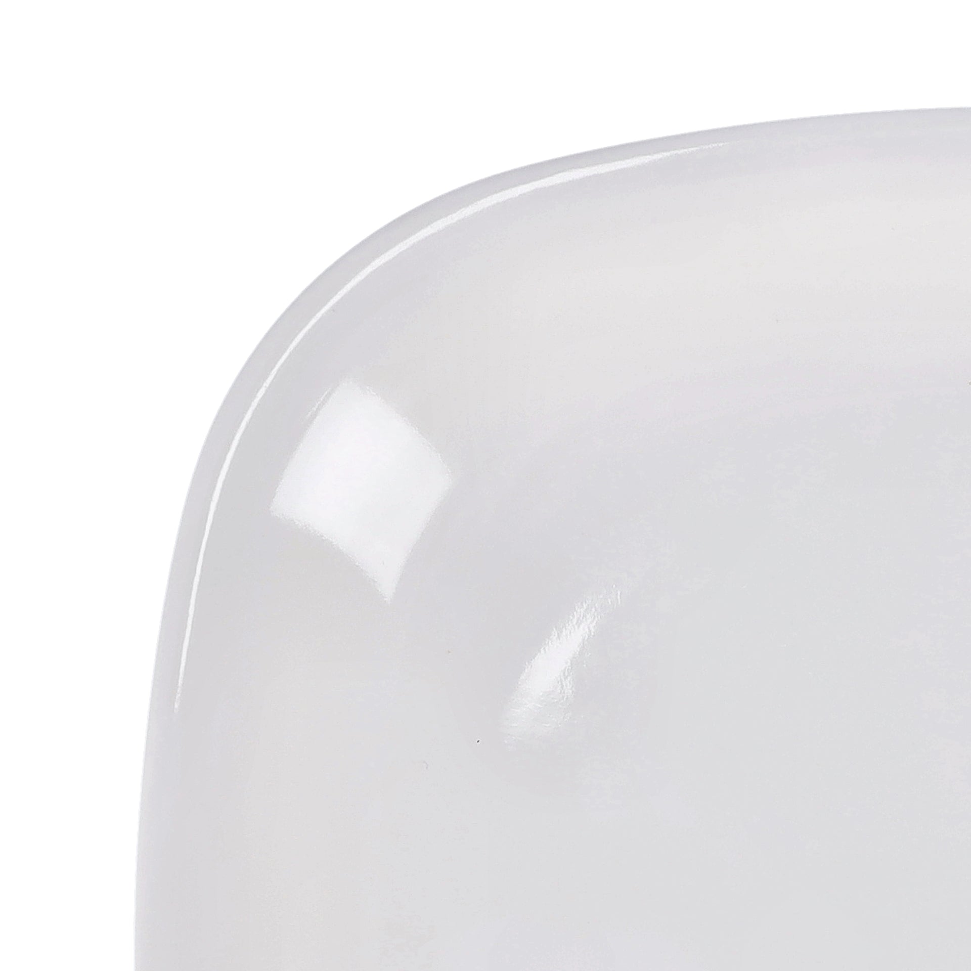 7.5'' Square Plate Melamine Ware White 7.5inch