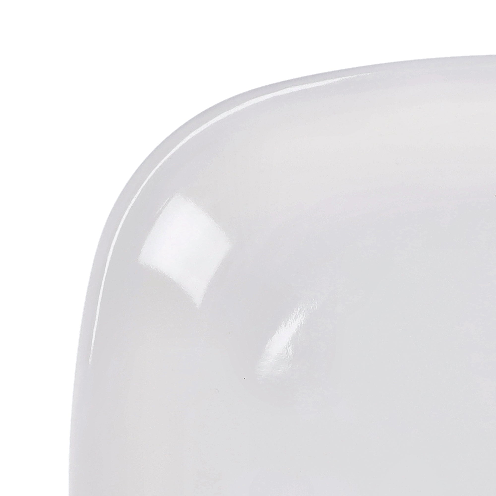 7.5'' Square Plate Melamine Ware White 7.5inch
