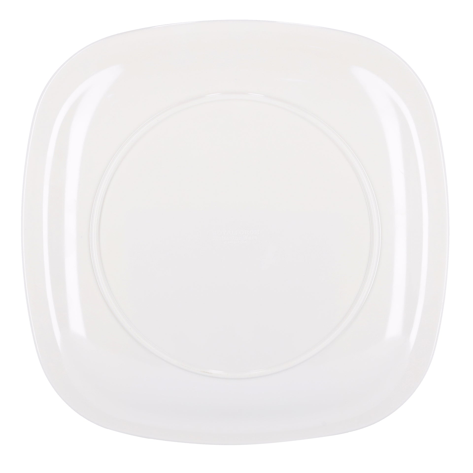 7.5'' Square Plate Melamine Ware White 7.5inch
