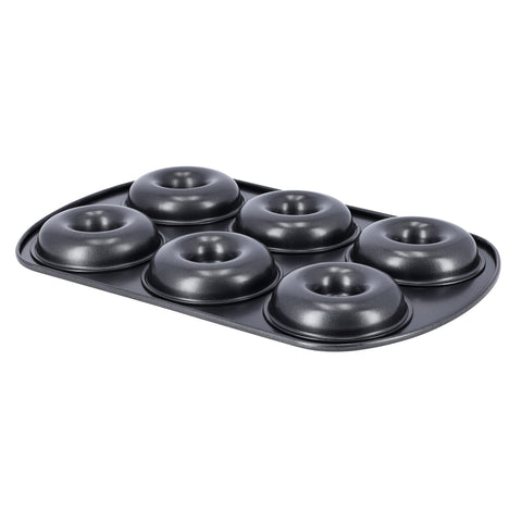 6-Cavity Donut Pan Black 32cm