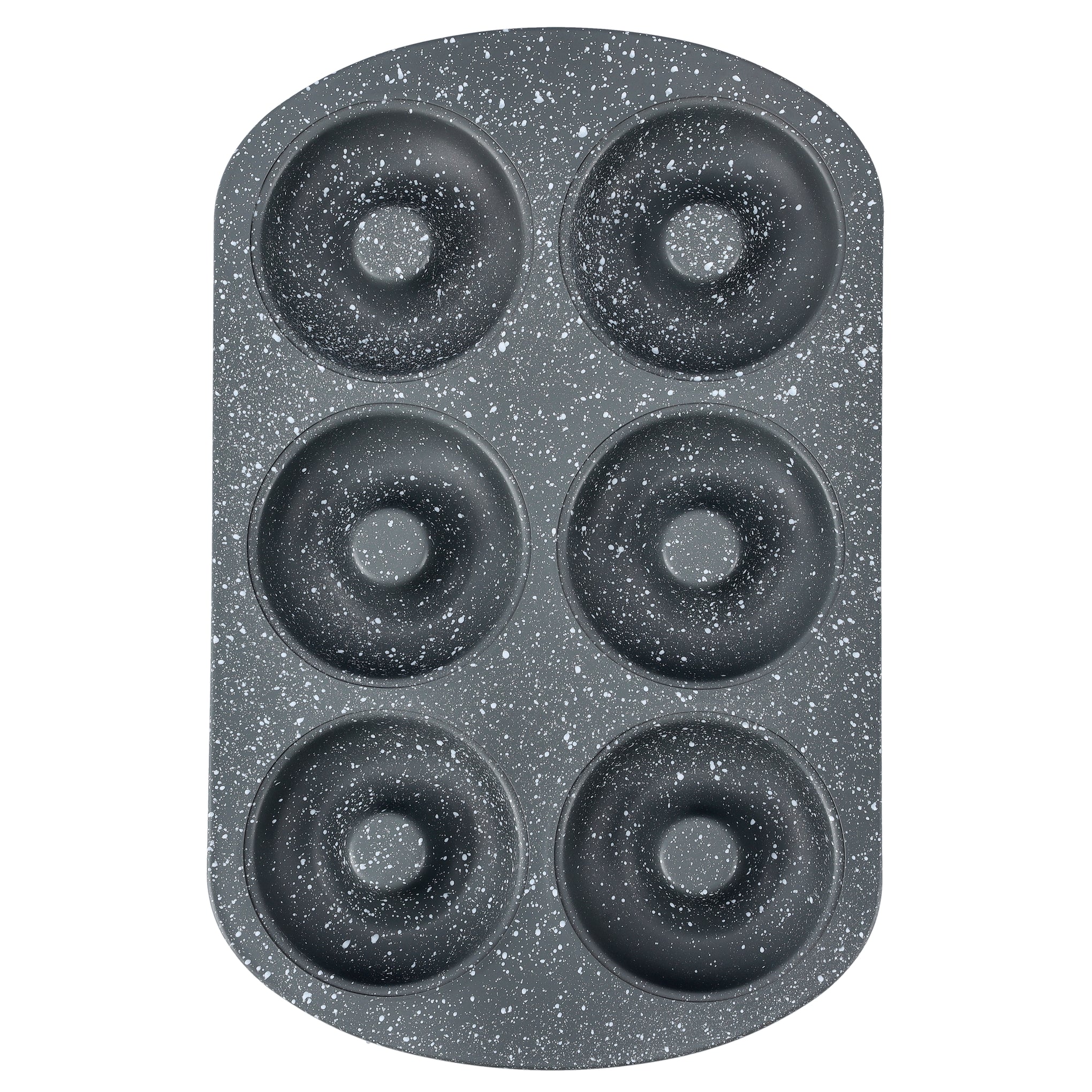 6-Cavity Donut Pan Grey 32cm