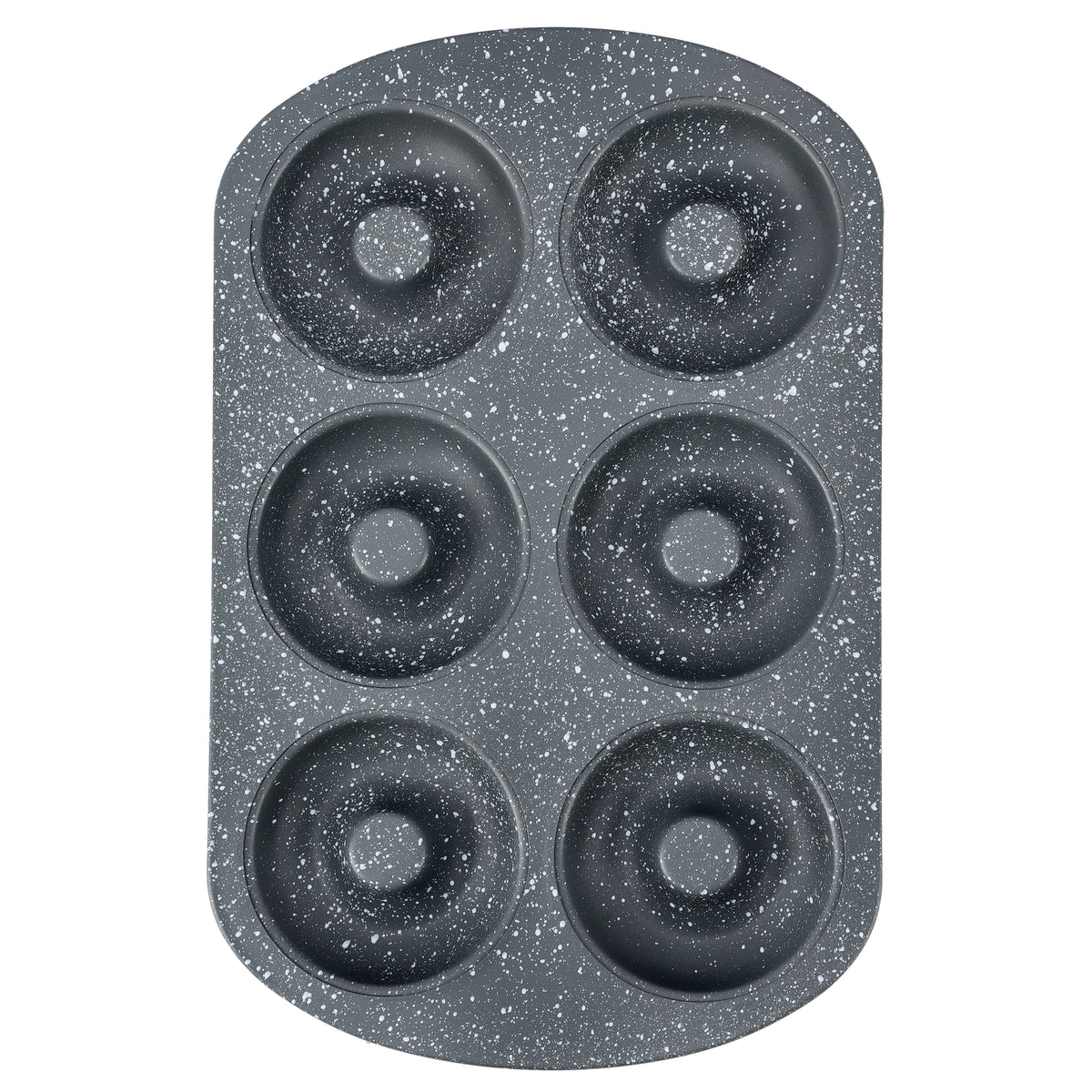 6-Cavity Donut Pan Grey 32cm