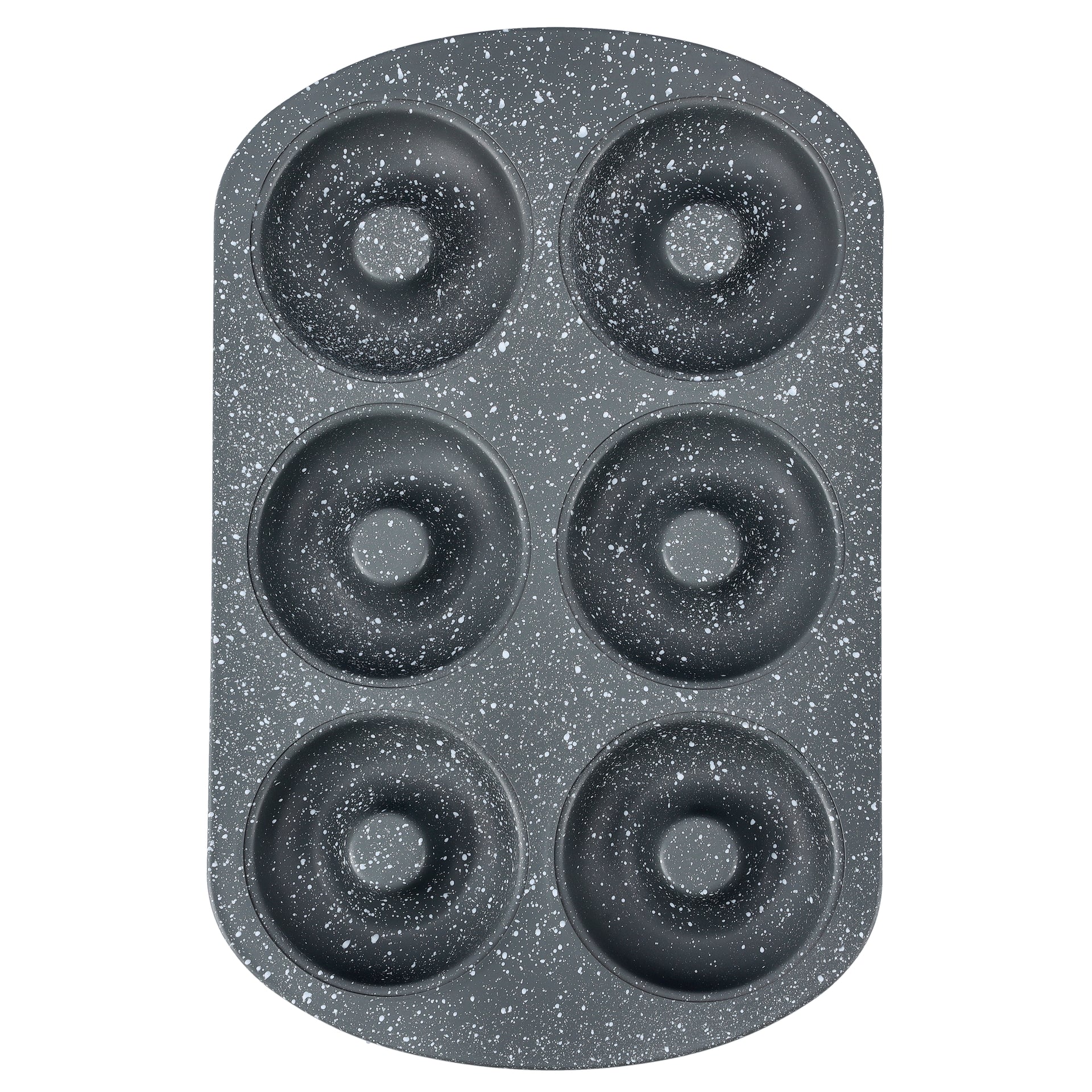 6-Cavity Donut Pan Grey 32cm