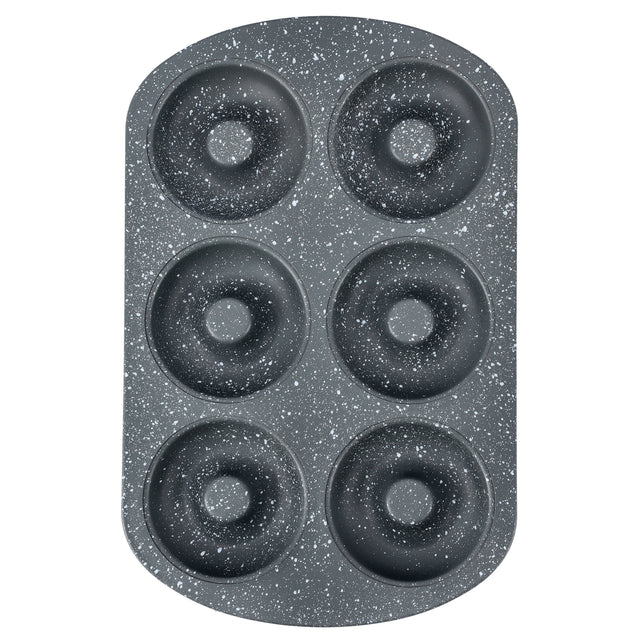 6-Cavity Donut Pan Grey 32cm