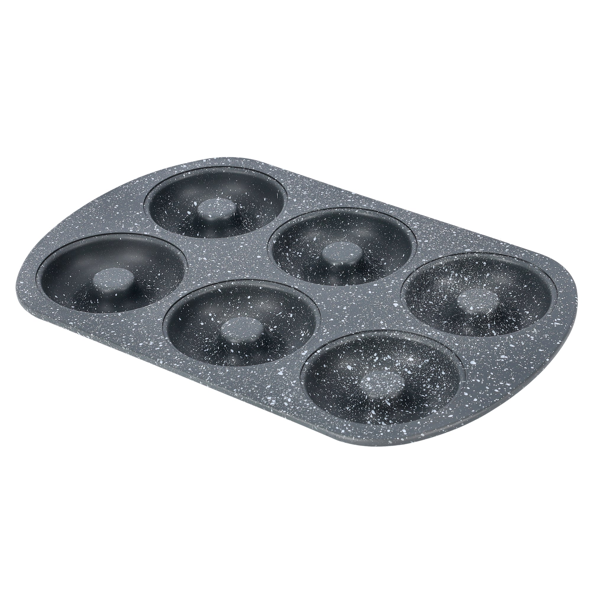 6-Cavity Donut Pan Grey 32cm