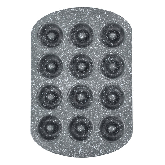 12 Cavity Mini Donut Pan Grey 26.5cm