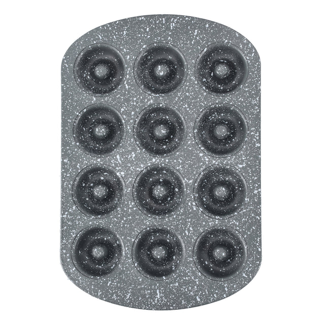 12 Cavity Mini Donut Pan Grey 26.5cm