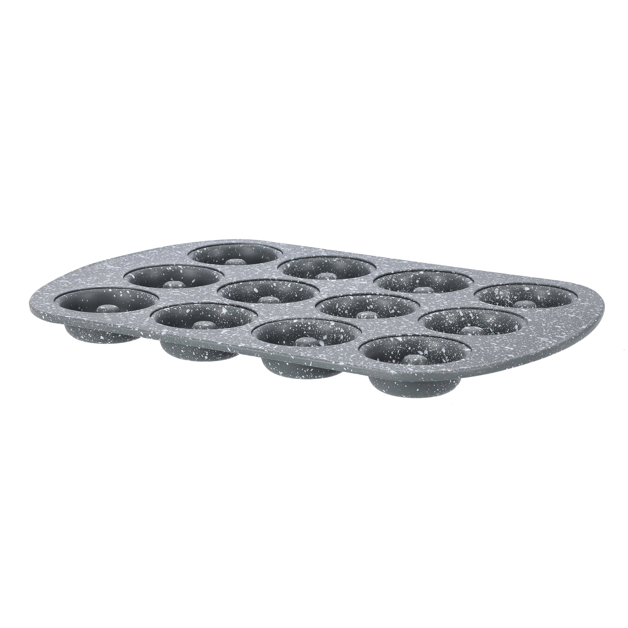 12 Cavity Mini Donut Pan Grey 26.5cm