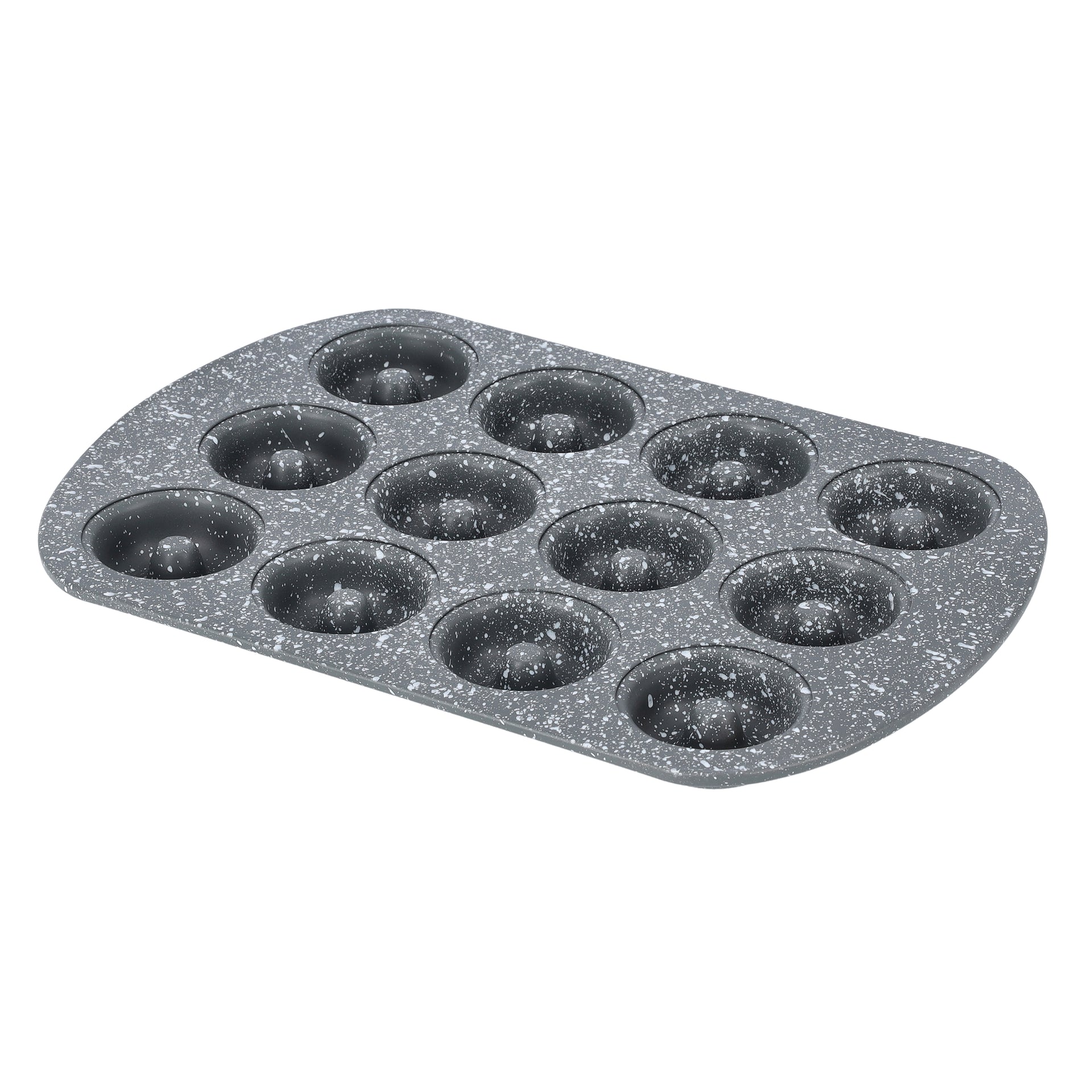 12 Cavity Mini Donut Pan Grey 26.5cm