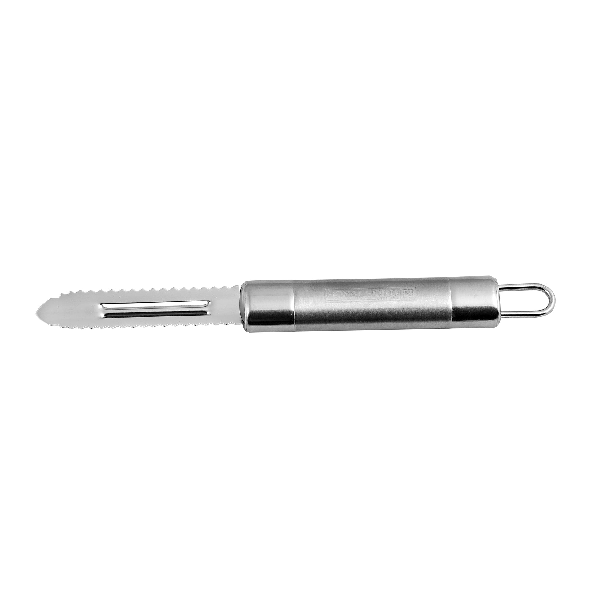 Stainless Steel Fish Peeler, Dishwasher-Safe, Marks And Stain Resistant, Ergonomic And Hygienic Design, 20.3 X 2.2 Cm Silver