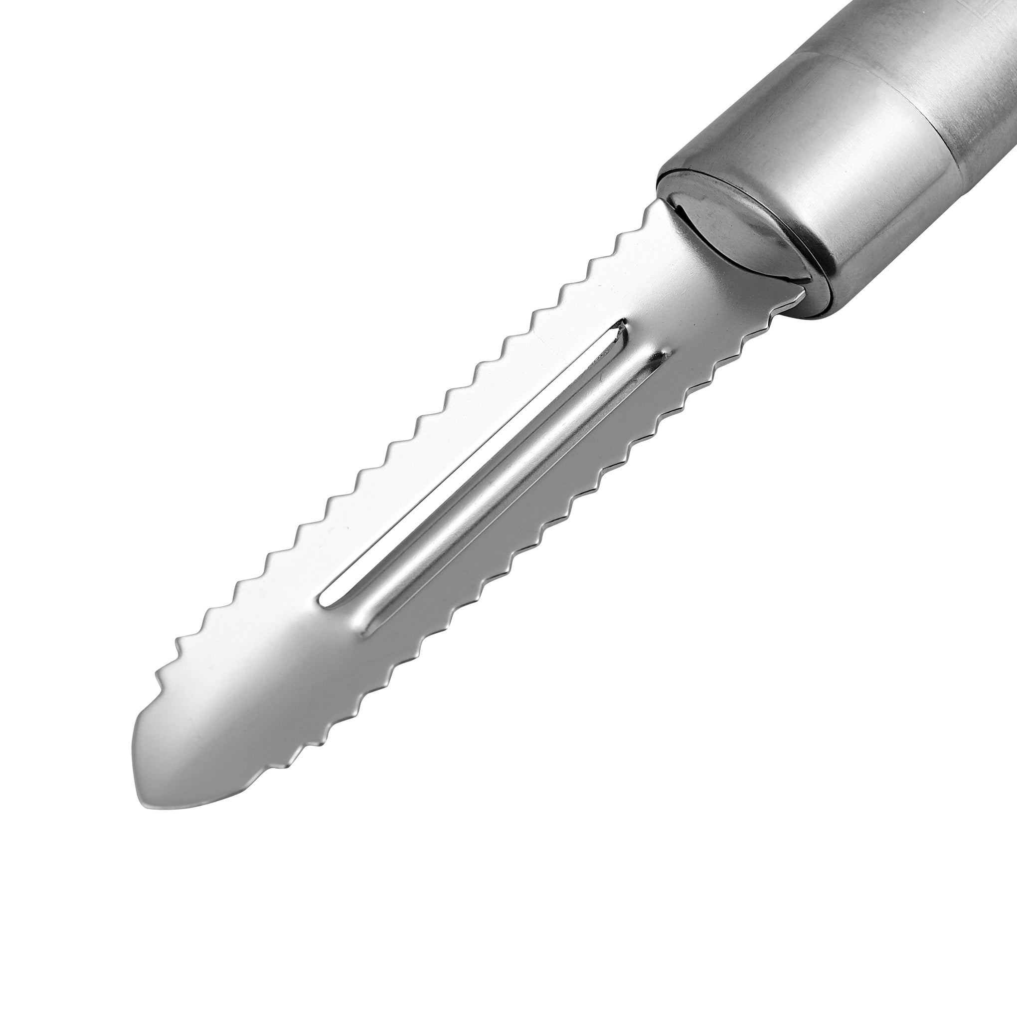 Stainless Steel Fish Peeler, Dishwasher-Safe, Marks And Stain Resistant, Ergonomic And Hygienic Design, 20.3 X 2.2 Cm Silver