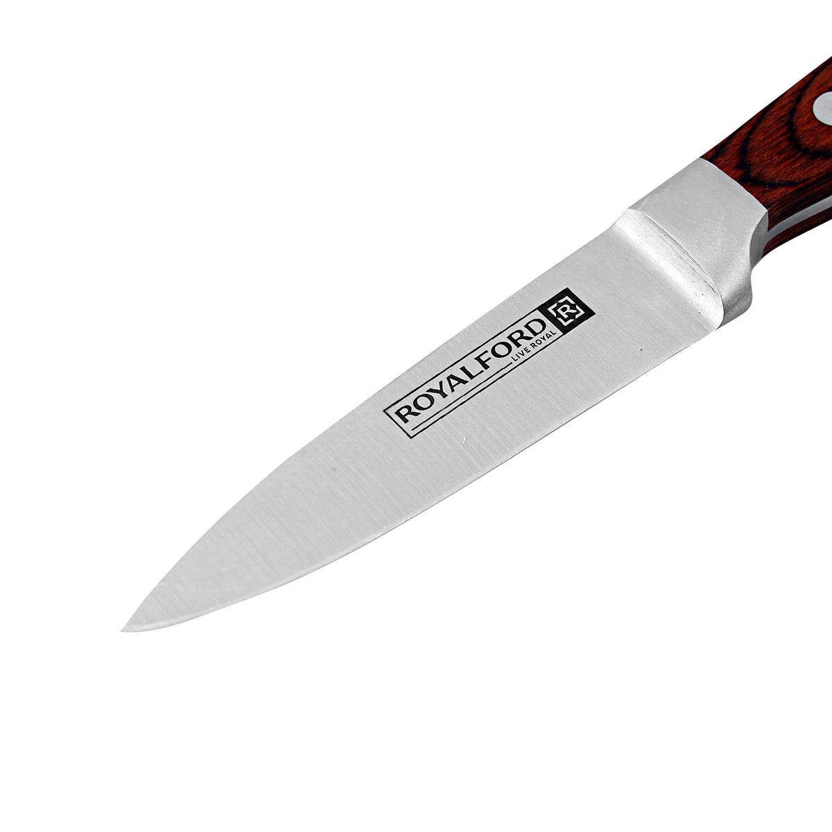Paring Knife Brown/Silver 3.5inch