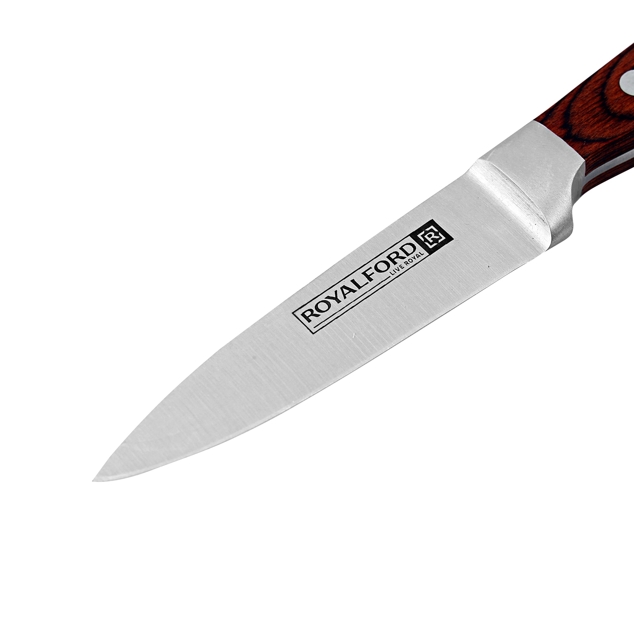 Paring Knife Brown/Silver 3.5inch