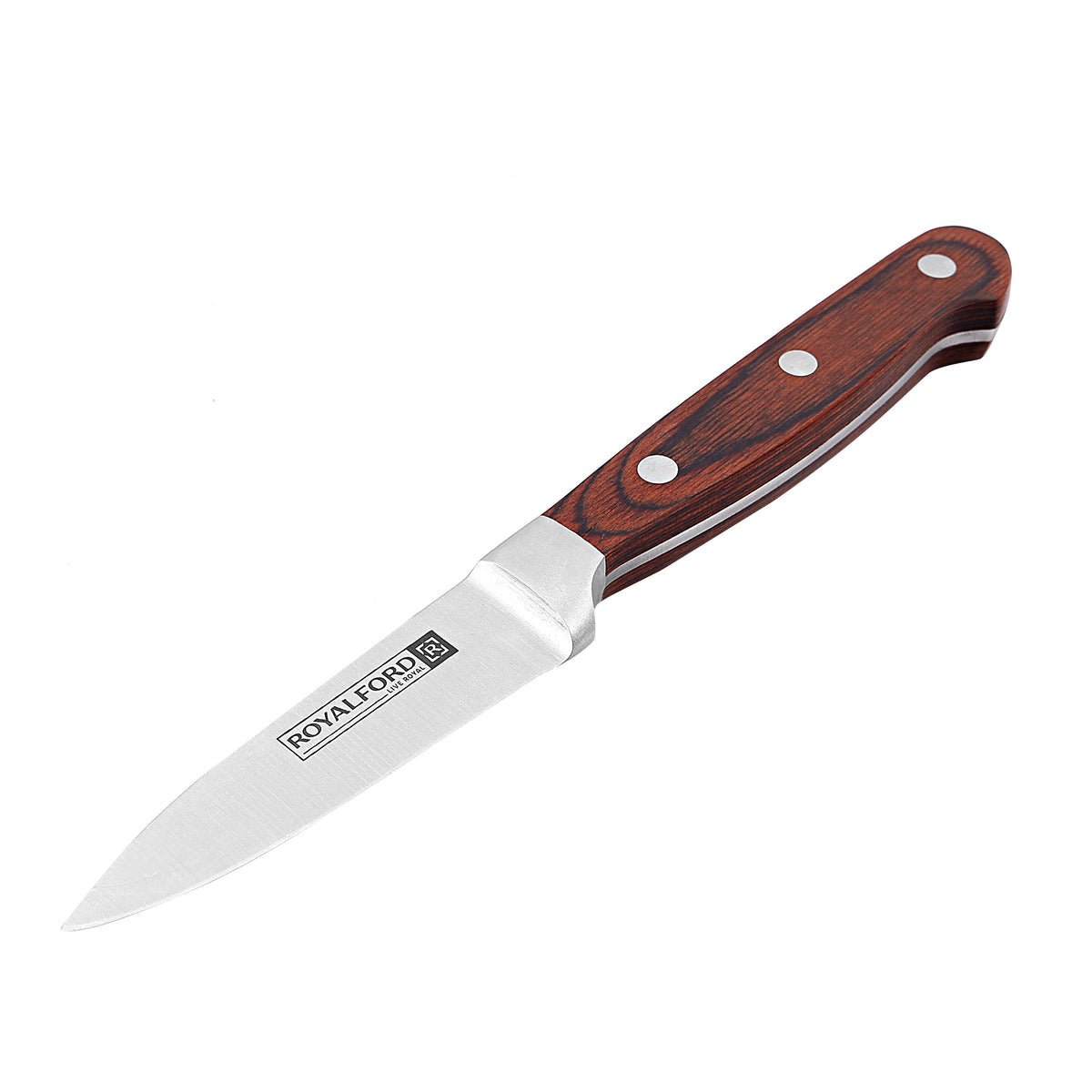 Paring Knife Brown/Silver 3.5inch