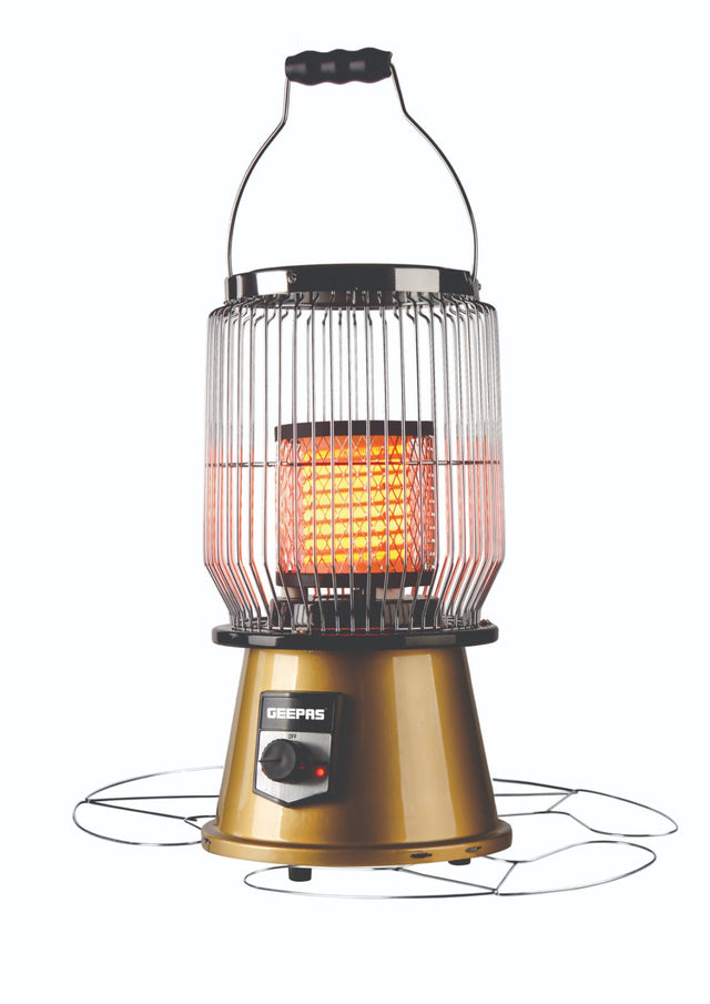 Electric Ceramic Heater with 2 Level Heating 2000.0 W GRH28505 Gold