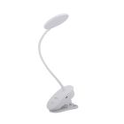 Geepas LED Desk Lamp | 1200 mAh Rechargeable Reading Lamp | Book Light with Clip | Touch Sensitive Control 3 Brightness Eye-Protect Night Light | Portable SMD LED Lamp for E-Reader | 2 Year Warranty