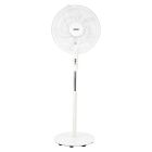 Geepas 16" Stand Fan 60W - 3 Speed, 5 Leaf Blade, Adjustable Height & Tilt Setting With 60 Minute Timer | Auto-Off | 2 Years Warranty (Grey with Black)