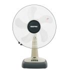 Geepas 16-Inch Table Fan | 3 Speed Settings with Oscillating/Rotating and Static Feature | Electric Portable Desktop Cooling Fan for Desk Home or Office Use | 2 Year Warranty