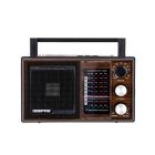 Geepas GR6842 Rechargeable Radio - BT/USB/SD /TF Music Player | Bluetooth Speaker | Lightweight Portable FM Radio | 10 Band Radio  | Stylish Retro Design