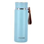 SS Vacuum Sports Bottle, 450ml Water Bottle, RF10984 | Double Wall Vacuum Insulation | Keep Drinks Hot Or Cold For Hours | Silicon Handle | Leak-Proof Lid