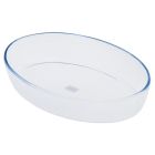 Royalford RF2700-GBD Glass Oval Baking Dish, 3L