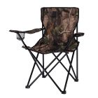 Royalford RF9509 Camping Hair With Carrying Bag Foldable - Compact Foldable, Heavy Duty Frame | Cup Holder, Storage Pocket | Shoulder Travel Bag, Outdoor, Festival, Beach | 265 lbs Capacity (Military Colour)