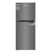 Geepas 250L Gross capacity Double Door Total No-Frost Refrigerator- GRF2522SXN| Net capacity 180L, Multi-Airflow with Faster and Deep Cooling