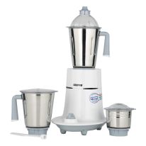 Geepas GSB5080 550W 3-in-1 Mixer Grinder - Stainless Steel Jars & Blades - 3 Speed, Safety Twist Lock - Perfect for Dry & Wet Fine Grinding | 2 Years Warranty