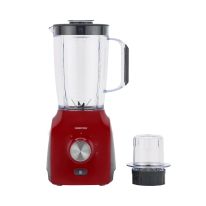 Geepas GSB5485 400W 2 in 1 Blender - Stainless Steel Blades, 2 Speed Control with Pulse | Overheat Protection| Ice Crusher, Chopper, Coffee Grinder & More