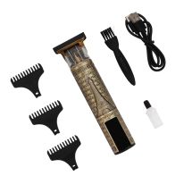 Geepas GTR56011 Stubble Trimmer, 20 Length Setting Trimmer | Rechargeable Cordless Grooming Detailed Kit for Men | Ideal for Edging Beards, Mustaches, Hair, Stubble, Ear, Nose & Body