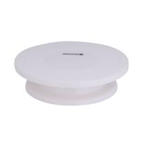 Royalford 28 CM Cake Decorating Table- RF10866| 360-Degree Rotating Stand| Plastic Turntable| Anti-Skid Base and Non-Slip Surface| Suitable for Icing, Decorating and Levelling Cakes| For Beginner and Professional Bakers