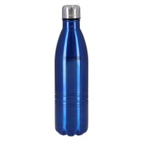 Vacuum Bottle, Double Wall Stainless Steel Flask, RF5769BL | Hot & Cold Leak-Resistant Sports Drink Bottle | 500ml Vacuum Insulation Bottle for Indoor/ Outdoor Use (Blue)