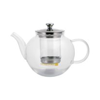 1200 ML Glass Tea Pot with Stainless Steel Strainer